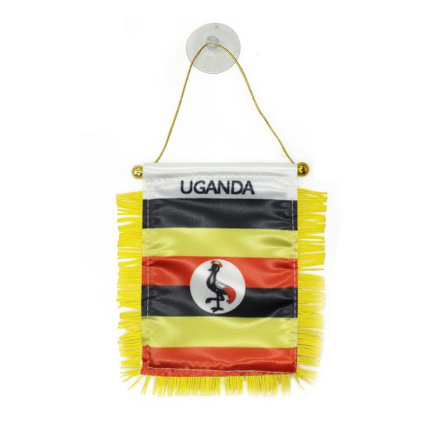 uganda window hanging flag 10x15 cm double sided mini hanging flags with suction cup for home office door decor
uganda window hanging flag 10x15 cm double sided mini hanging flags with suction cup for home office door decor