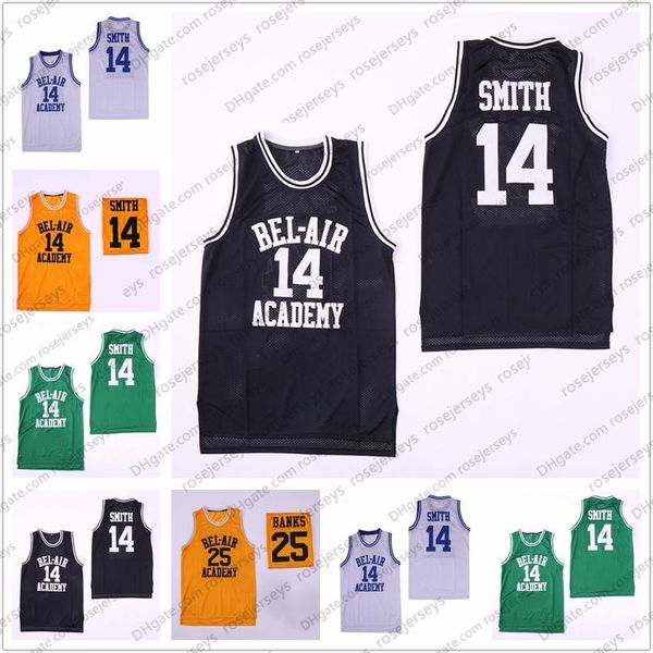men jersey the fresh prince #14 will smith of bel air academy 25 carlton banks bel -air mr .july yellow white black green basketball jersey
men jersey the fresh prince #14 will smith of bel air academy 25 carlton banks bel -air mr .july yellow white black green basketball jersey