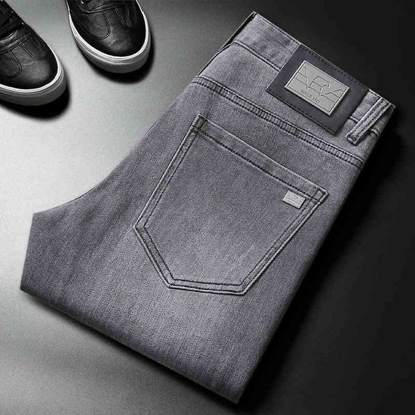 men's jeans american high-end grey jeans men's fashion brand fashionable and generous autumn elastic slim fit small foot washing o, Blue
men's jeans american high-end grey jeans men's fashion brand fashionable and generous autumn elastic slim fit small foot washing o, Blue