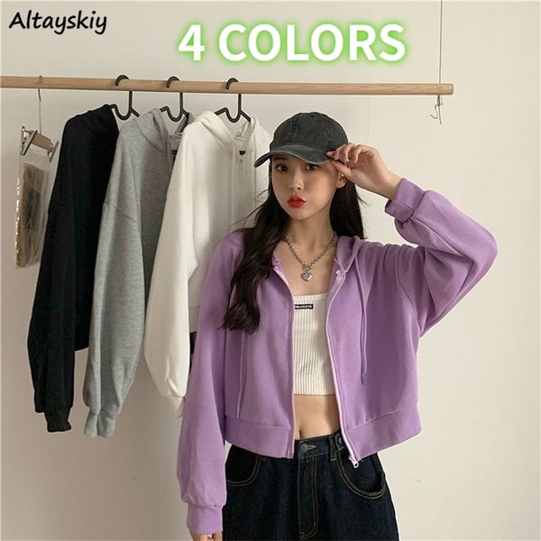 womens hoodies sweatshirts hoodies women spring zipup crop solid sweatshirts casual preppy stylish hooded outerwear loose purple womens hoo, Black
womens hoodies sweatshirts hoodies women spring zipup crop solid sweatshirts casual preppy stylish hooded outerwear loose purple womens hoo, Black