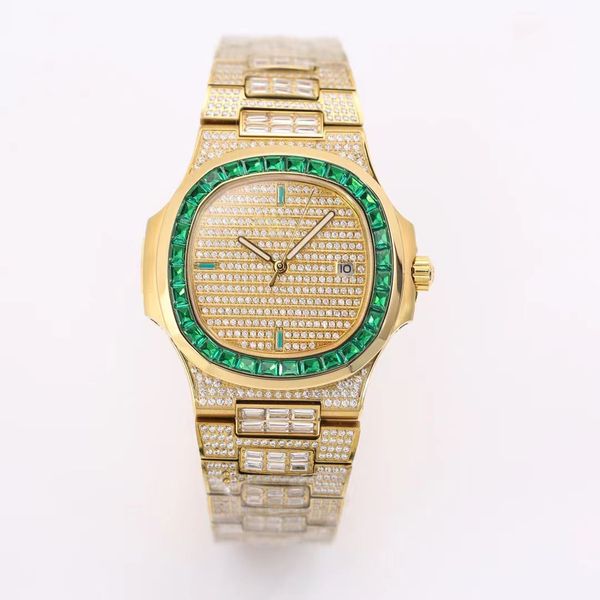 luxury watch automatic mechanical hip hop iced out diamond watches for men/women automatic-winding diamonds dial wristwatches-gold, Slivery;brown
luxury watch automatic mechanical hip hop iced out diamond watches for men/women automatic-winding diamonds dial wristwatches-gold, Slivery;brown