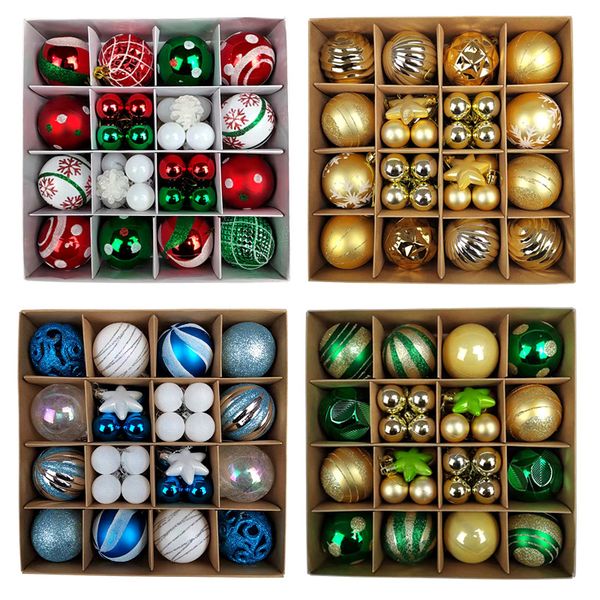 other health & beauty items 42pcs christmas tree decorations shatterproof plastic delicate painting glittering decorative hanging ball for h
other health & beauty items 42pcs christmas tree decorations shatterproof plastic delicate painting glittering decorative hanging ball for h