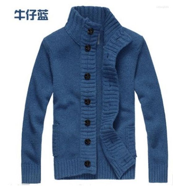 men's sweaters cardigan sweater men version of thick long-sleeved pirate button stand collar simple and fashionable wool knitted, White;black
men's sweaters cardigan sweater men version of thick long-sleeved pirate button stand collar simple and fashionable wool knitted, White;black
