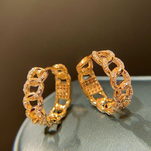 stud 18k gold plated ear hoop stud chunky chain with diamonds simple vintage women's earrings designer jewelry, Golden;silver
stud 18k gold plated ear hoop stud chunky chain with diamonds simple vintage women's earrings designer jewelry, Golden;silver