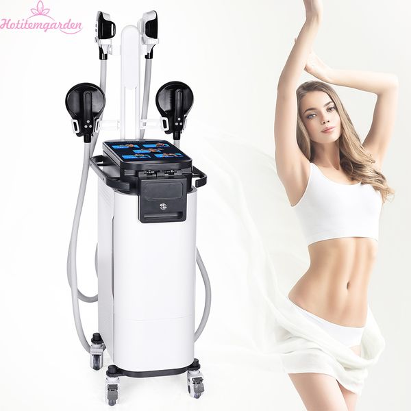 2022 ems muscle building body sculpting beauty machine 4 handles high intensity electromagnetic machine fat loss
2022 ems muscle building body sculpting beauty machine 4 handles high intensity electromagnetic machine fat loss