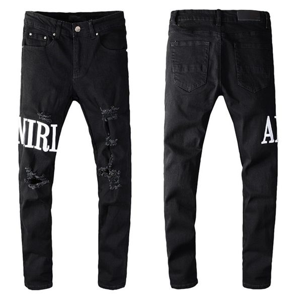 amirs 2022 new fashion mens jeans cool style luxury designer denim pant distressed ripped biker black blue jean slim fit motorcycle, Black;green
amirs 2022 new fashion mens jeans cool style luxury designer denim pant distressed ripped biker black blue jean slim fit motorcycle, Black;green