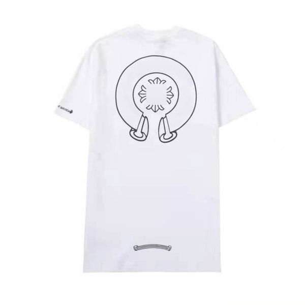 men's ch luxury t shirts brand man t-shirt summer women cross sanskrit tees letter designer tshirts classic boy loose round neck shirt, White;black
men's ch luxury t shirts brand man t-shirt summer women cross sanskrit tees letter designer tshirts classic boy loose round neck shirt, White;black