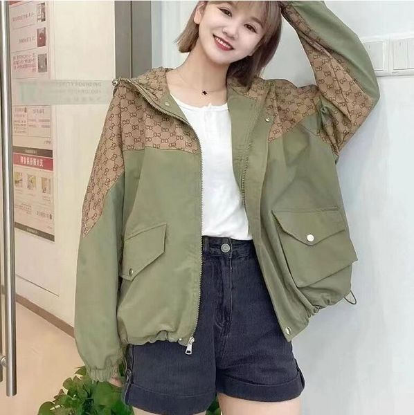 women jackets hip hop luxury letter designer oversize windbreaker jackets streetwear outerwear coat, Black;brown
women jackets hip hop luxury letter designer oversize windbreaker jackets streetwear outerwear coat, Black;brown