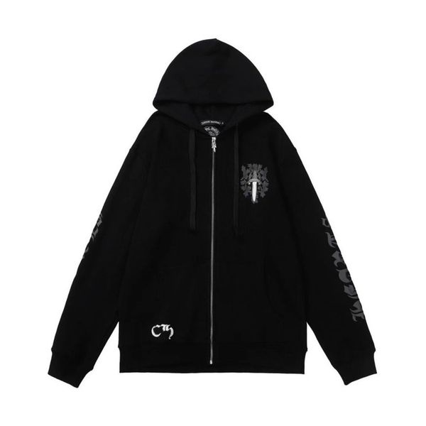 classic luxury men's sweatshirts ch fashion hoodies men woman designer horseshoe sanskrit cross pullover hooded zipper sweater loose ja, Black
classic luxury men's sweatshirts ch fashion hoodies men woman designer horseshoe sanskrit cross pullover hooded zipper sweater loose ja, Black
