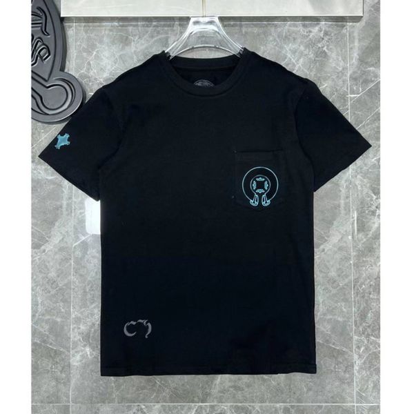 loose men's summer t shirts ch luxury brand man t-shirt women cross sanskrit tees letter designer tshirts boy classic round neck shirt, White;black
loose men's summer t shirts ch luxury brand man t-shirt women cross sanskrit tees letter designer tshirts boy classic round neck shirt, White;black