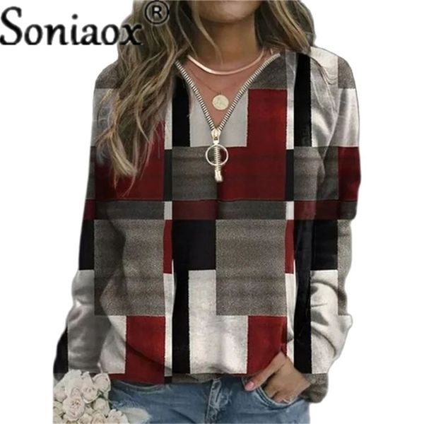 womens hoodies sweatshirts autumn women loose casual v neck zipper long sleeve plaid pullover streetwear ladies fashion 220901, Black
womens hoodies sweatshirts autumn women loose casual v neck zipper long sleeve plaid pullover streetwear ladies fashion 220901, Black