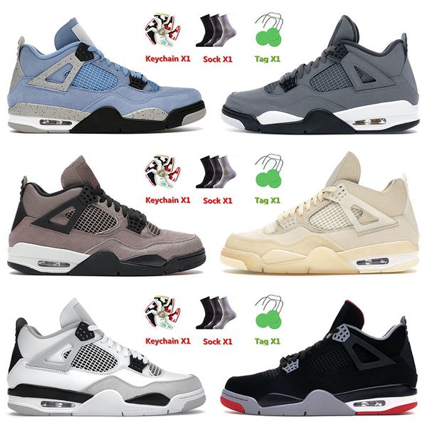 fashion og jumpman basketball shoes 4 4s iv for men women university blue jorden cool grey off sail high bred white athletic sneakers, Black
fashion og jumpman basketball shoes 4 4s iv for men women university blue jorden cool grey off sail high bred white athletic sneakers, Black