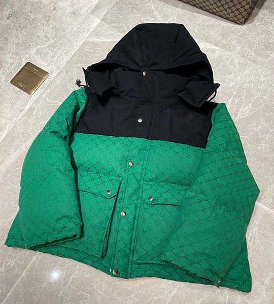 men's winter down jackets women's full letter down jackets men's long parker jackets hooded coats embroidered patterns, Black
men's winter down jackets women's full letter down jackets men's long parker jackets hooded coats embroidered patterns, Black