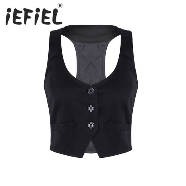 women's vests arrival women fashion v-neck sleeveless button down fitted racer back classic vest shirts separate waistcoat for formal w, Black;white
women's vests arrival women fashion v-neck sleeveless button down fitted racer back classic vest shirts separate waistcoat for formal w, Black;white