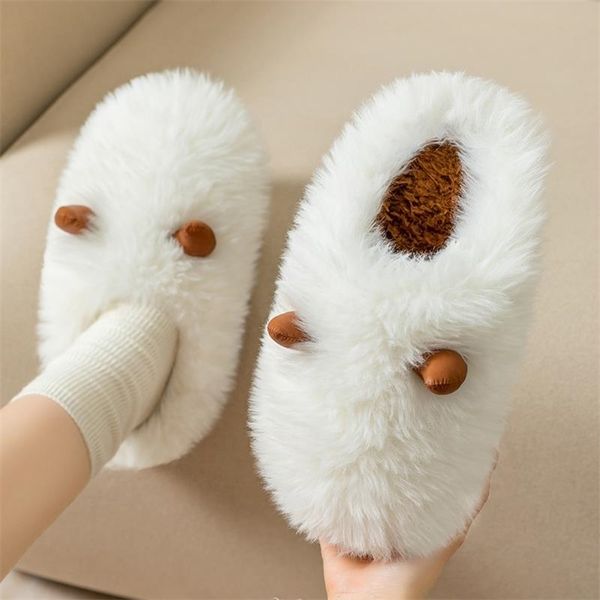 slippers cotton ladies winter warm home thick bottom furry women house indoor floor shoe 220901, Black
slippers cotton ladies winter warm home thick bottom furry women house indoor floor shoe 220901, Black