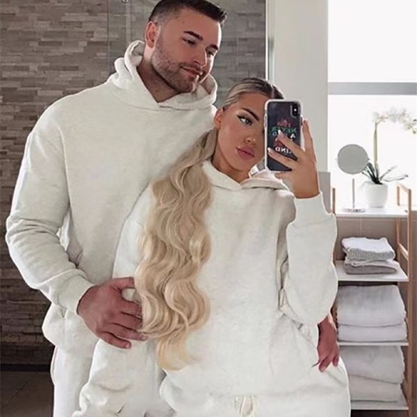 women's two piece pants winter sets women tracksuit oversized suit men autumn trouser male sweatshirt solid sports hoodie sportswear 22, White
women's two piece pants winter sets women tracksuit oversized suit men autumn trouser male sweatshirt solid sports hoodie sportswear 22, White