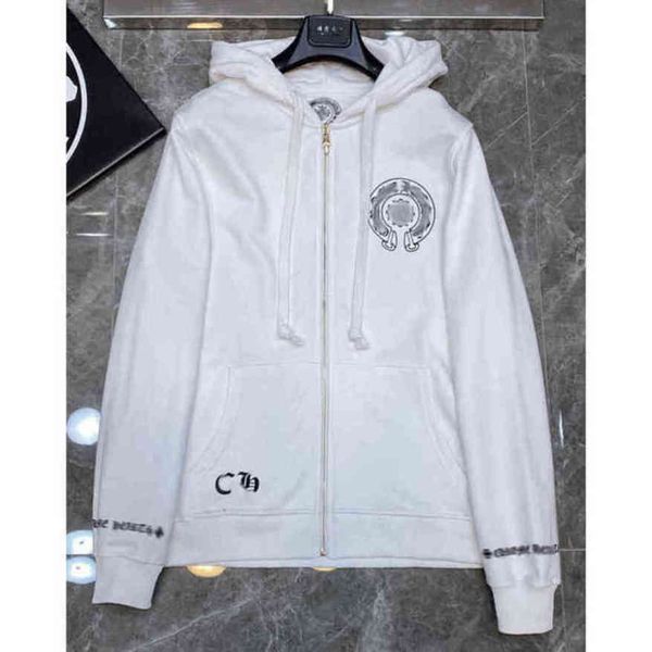 fashion men's luxury sweatshirts classic brand ch zipper hoodies women men loose pullover hooded designer horseshoe hoodie sweater jack, Black
fashion men's luxury sweatshirts classic brand ch zipper hoodies women men loose pullover hooded designer horseshoe hoodie sweater jack, Black
