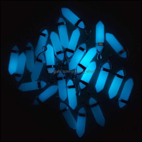 charms fashion blue luminous charms hexagonal prism point glow light pendants for necklace jewelry making drop delivery 2021 findings dheas, Bronze;silver
charms fashion blue luminous charms hexagonal prism point glow light pendants for necklace jewelry making drop delivery 2021 findings dheas, Bronze;silver