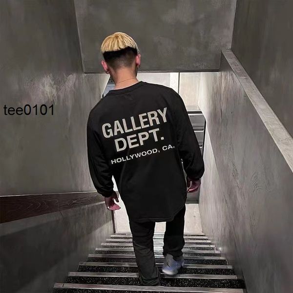 gary dept lettered slogan tee four seasons wear american fashion loose long sleeve fog high street t-shirt, White;black
gary dept lettered slogan tee four seasons wear american fashion loose long sleeve fog high street t-shirt, White;black