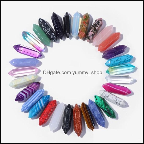 stone no hole natural stone mineral hexagon point pendum column home decoraction diy for reiki healing jewelry gift wholesale drop de dhgqo, Black
stone no hole natural stone mineral hexagon point pendum column home decoraction diy for reiki healing jewelry gift wholesale drop de dhgqo, Black