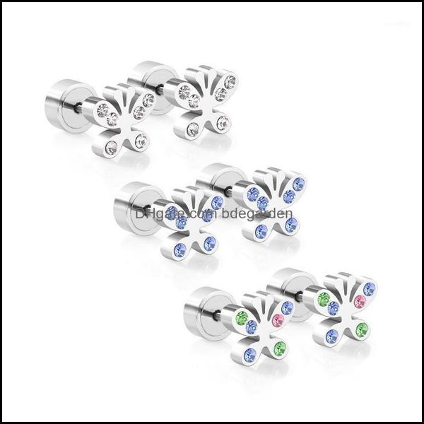 stud stud luxukisskids crystal butterfly star heart korean earrings stainless steel earings 2021 for women girl fashion jewelry1 drop dhgs4, Golden;silver
stud stud luxukisskids crystal butterfly star heart korean earrings stainless steel earings 2021 for women girl fashion jewelry1 drop dhgs4, Golden;silver