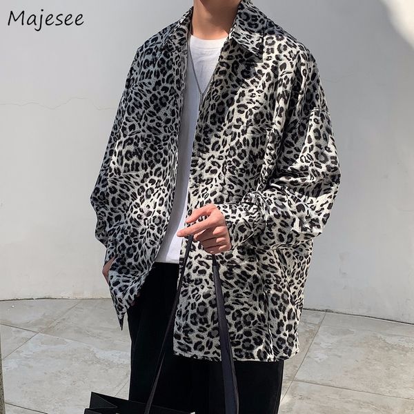 men s casual shirts men leopard fashion korean style ins teens all match spring basic loose turn down collar design 220901, White;black
men s casual shirts men leopard fashion korean style ins teens all match spring basic loose turn down collar design 220901, White;black