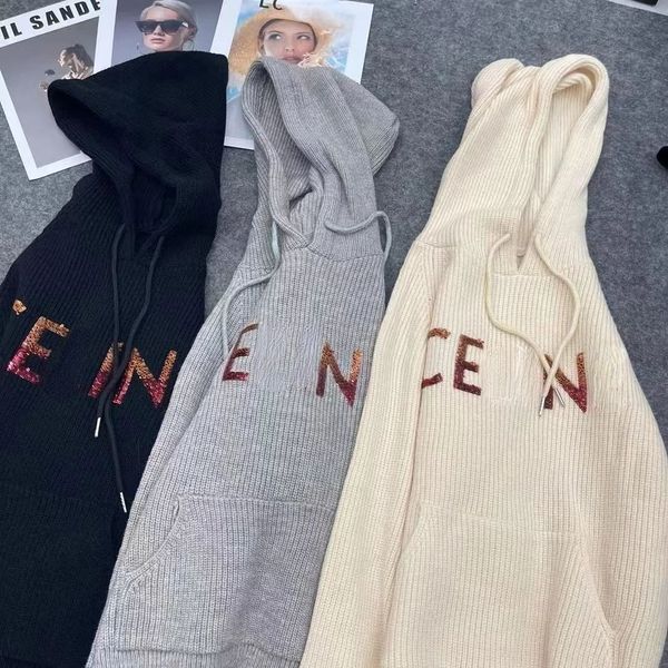 ce sweater women's designer hoodie embroidered letter pullover loose sweatshirt, White;black
ce sweater women's designer hoodie embroidered letter pullover loose sweatshirt, White;black