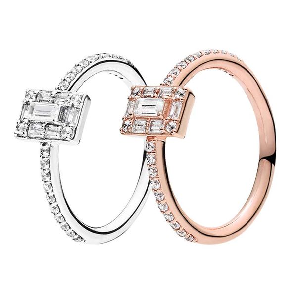 women girls square halo wedding rings authentic 925 silver rose gold party jewelry for pandora cz diamond engagement ring set with original, Slivery;golden
women girls square halo wedding rings authentic 925 silver rose gold party jewelry for pandora cz diamond engagement ring set with original, Slivery;golden