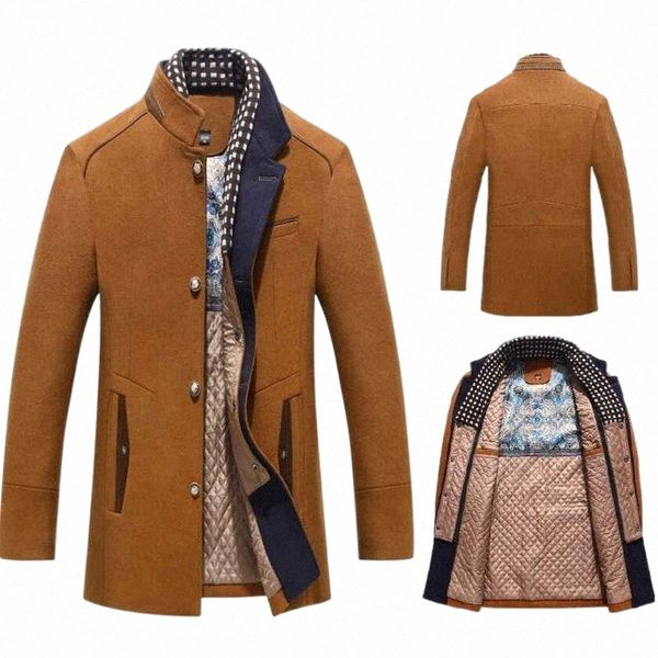 men's wool & blends men's wool & blends men winter coat casual brand solid color woolen pea warm male trench overcoat oversized 5x, Black
men's wool & blends men's wool & blends men winter coat casual brand solid color woolen pea warm male trench overcoat oversized 5x, Black