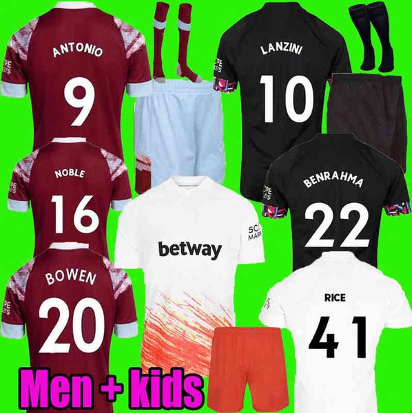 american college football wear 22 23 whu soccer jerseys 2022 2023 west scamacca rice kits lanzini antonio hams noble vlasic united bowen foo, Black
american college football wear 22 23 whu soccer jerseys 2022 2023 west scamacca rice kits lanzini antonio hams noble vlasic united bowen foo, Black
