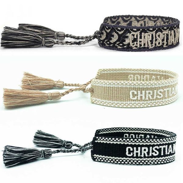 fashion classic brand bracelets chains jewelry bangles handmade embroidered link woven tassel adjustable women men lover gift chain bangle z, Black
fashion classic brand bracelets chains jewelry bangles handmade embroidered link woven tassel adjustable women men lover gift chain bangle z, Black