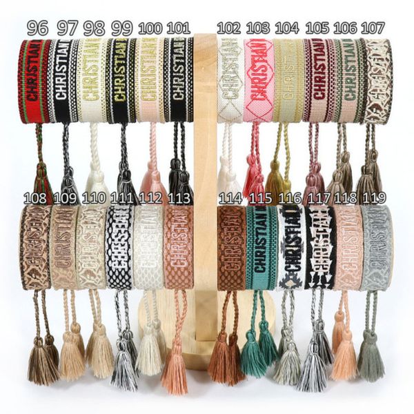 brand classic fashion bangles bracelets luxury women men handmade signature embroidered woven tassel adjustable bracelet jewelry friendship, Black
brand classic fashion bangles bracelets luxury women men handmade signature embroidered woven tassel adjustable bracelet jewelry friendship, Black