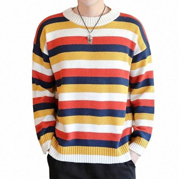 men's sweaters autumn winter casual loose fashion trend collar patchwork color pullover men sweater clothes homme masculina men's, White;black
men's sweaters autumn winter casual loose fashion trend collar patchwork color pullover men sweater clothes homme masculina men's, White;black