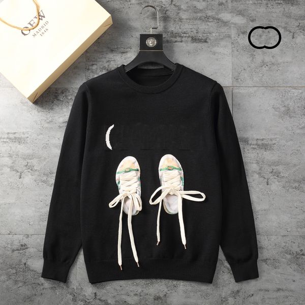 2021 mens designer sweater letter printing italian designer women men sweaters casual round long sleeve embroidery white, White;black
2021 mens designer sweater letter printing italian designer women men sweaters casual round long sleeve embroidery white, White;black