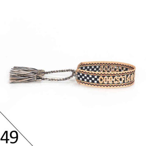 fashion brand bracelets woven friendship for womens handmade braided luxury bracelet designers with tassel print embroidery mens jewelry ban, Golden;silver 
fashion brand bracelets woven friendship for womens handmade braided luxury bracelet designers with tassel print embroidery mens jewelry ban, Golden;silver