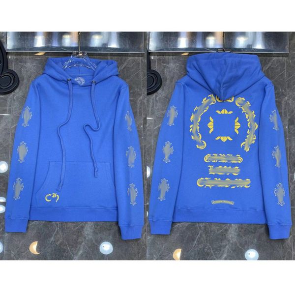 classic luxury men's sweatshirts ch designer hoodie fashion men women horseshoe sanskrit loose zipper jacket pullover hooded coat swea, Black
classic luxury men's sweatshirts ch designer hoodie fashion men women horseshoe sanskrit loose zipper jacket pullover hooded coat swea, Black
