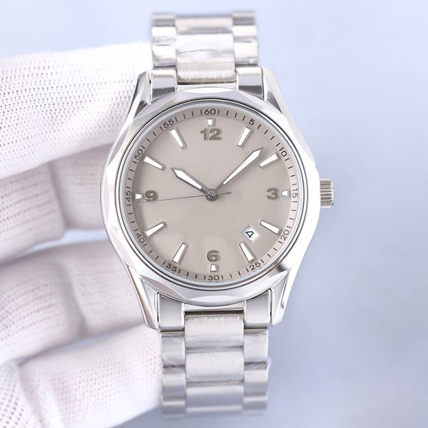 watch automatic mechanical movement watches for mens wristwatch 41mm business designer wristwatches stainless steel case montre de luxe, Slivery;brown
watch automatic mechanical movement watches for mens wristwatch 41mm business designer wristwatches stainless steel case montre de luxe, Slivery;brown