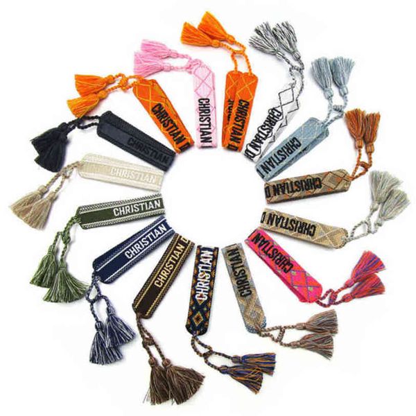 fashion brand classic bangles jewelry men women handmade cotton signture embroidery luxury bracelets designer woven bangle fabrics bracelet, Black
fashion brand classic bangles jewelry men women handmade cotton signture embroidery luxury bracelets designer woven bangle fabrics bracelet, Black