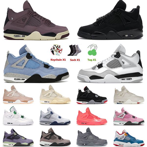 4 4s iv mens basketball shoes military black cat violet ore university blue jumpman infrared sail cool grey men women trainers sneakers
4 4s iv mens basketball shoes military black cat violet ore university blue jumpman infrared sail cool grey men women trainers sneakers