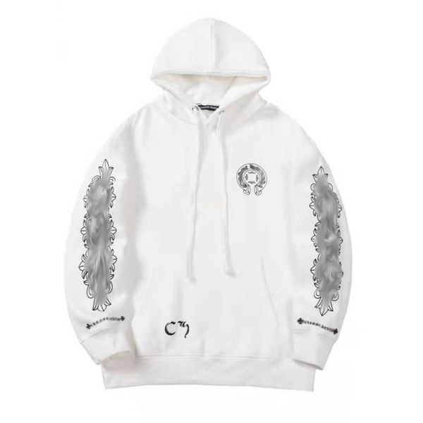 classic luxury men's sweatshirts ch designer hoodie fashion men women horseshoe sanskrit loose zipper jacket pullover hooded coat swea, Black
classic luxury men's sweatshirts ch designer hoodie fashion men women horseshoe sanskrit loose zipper jacket pullover hooded coat swea, Black
