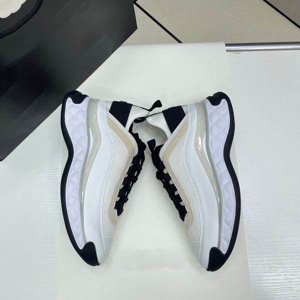 designer air cushion sneakers suede calfskin shoes luxury double c sneakers men women casual shoes party velvet tranier size 35-45, Black
designer air cushion sneakers suede calfskin shoes luxury double c sneakers men women casual shoes party velvet tranier size 35-45, Black
