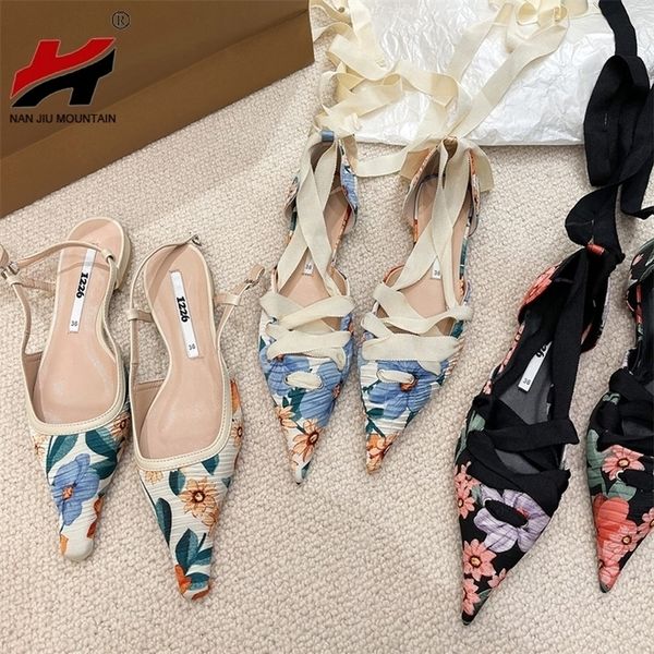 dress shoes printed pointedtoe sandals ankle strap single women flat spring and summer female 220831, Black
dress shoes printed pointedtoe sandals ankle strap single women flat spring and summer female 220831, Black