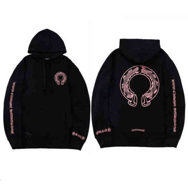 fashion men's luxury sweatshirts classic brand ch zipper hoodies women men loose pullover hooded designer horseshoe hoodie sweater jack, Black
fashion men's luxury sweatshirts classic brand ch zipper hoodies women men loose pullover hooded designer horseshoe hoodie sweater jack, Black