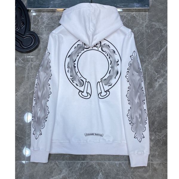classic men's luxury sweatshirts ch designer hoodie fashion men women horseshoe sanskrit loose zipper jacket pullover hooded coat swea, Black
classic men's luxury sweatshirts ch designer hoodie fashion men women horseshoe sanskrit loose zipper jacket pullover hooded coat swea, Black