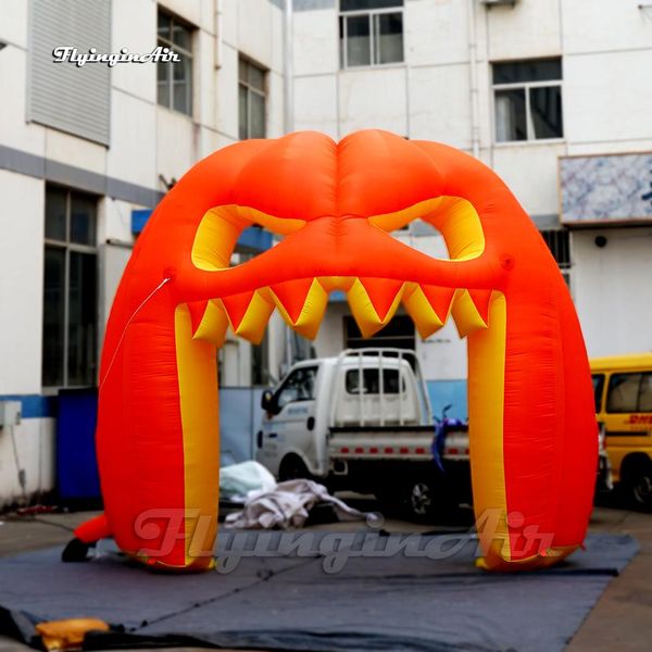 personalized inflatable bouncers pumpkin head arch 4m height orange blow up devil skull archway for outdoor halloween decoration
personalized inflatable bouncers pumpkin head arch 4m height orange blow up devil skull archway for outdoor halloween decoration