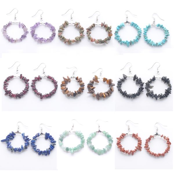 natural chips stone dangle chandelier round earrings amethyst lapis lazuli tiger eye classic fashion women anniversary gift jewelry br340, Silver
natural chips stone dangle chandelier round earrings amethyst lapis lazuli tiger eye classic fashion women anniversary gift jewelry br340, Silver