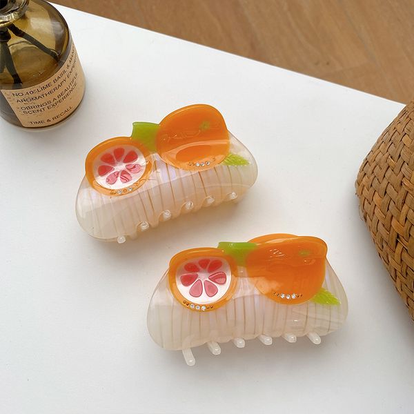 women crab orange crystal hair clamps clips length 8.7 cm acetic acid alloy medium hair claw clip european female ponytail headdress hairpin, Slivery;golden
women crab orange crystal hair clamps clips length 8.7 cm acetic acid alloy medium hair claw clip european female ponytail headdress hairpin, Slivery;golden