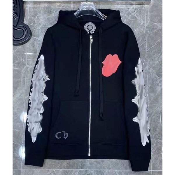 men's classic luxury jackets fashion sweatshirts brand ch zipper hoodies women men pullover hooded designer horseshoe sweater loose ja, Black;brown
men's classic luxury jackets fashion sweatshirts brand ch zipper hoodies women men pullover hooded designer horseshoe sweater loose ja, Black;brown