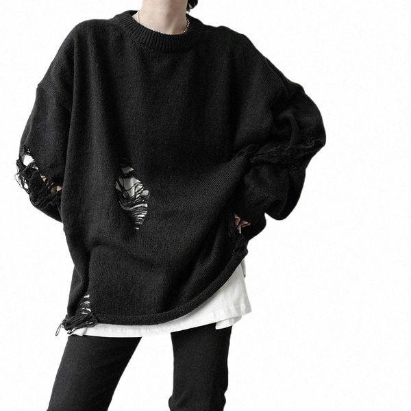 men's sweaters men's sweaters wear fashion loose hole deconstruction round neck sweater 2021 autumn winter pullover kinttwear 55h, White;black
men's sweaters men's sweaters wear fashion loose hole deconstruction round neck sweater 2021 autumn winter pullover kinttwear 55h, White;black