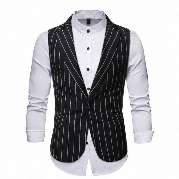 men's vests men's vests 2021 autumn men suit collar simple black striped vest jacket loose large size casual all-match p45k#, Black;white
men's vests men's vests 2021 autumn men suit collar simple black striped vest jacket loose large size casual all-match p45k#, Black;white